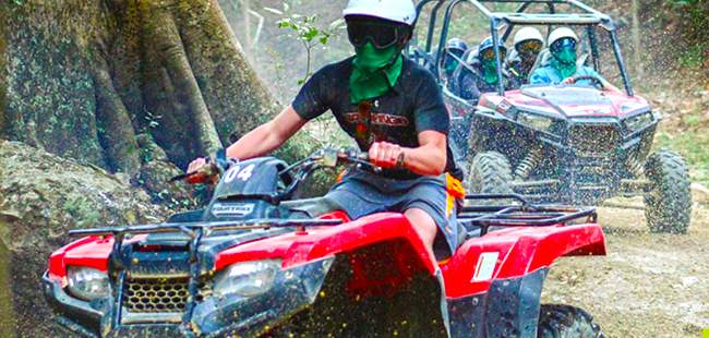 Jungle & River Trek on ATV