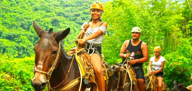 Jungle & Litibu Beach Sunset Horseback Ride