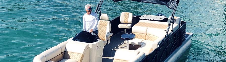 Cabo San Lucas Private Pontoon Lounge Charter 3