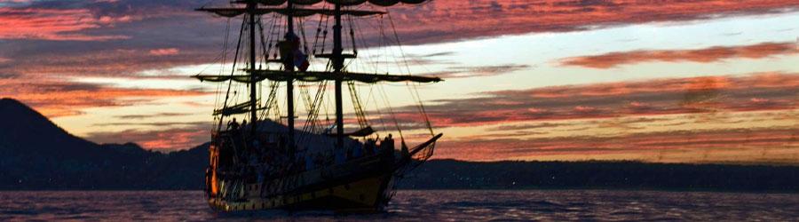 Buccaneer Pirate Ship at Sunset 8