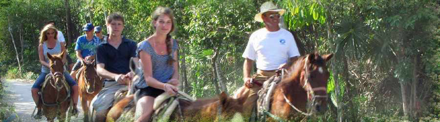 Cozumel Zip Line & Jungle Horseback Riding Tour Combo 6