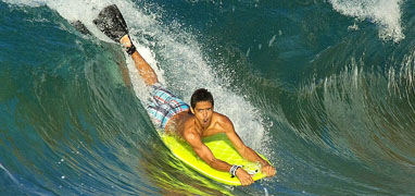 La Paz Cerritos Beach Bodyboarding from Los Cabos