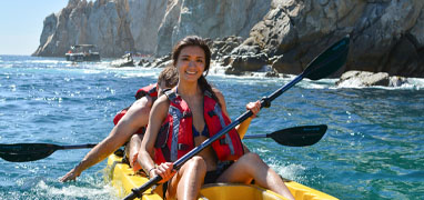 2 Bay Glass Bottom Kayak Cabo San Lucas