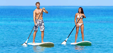 Cozumel Paddleboarding & Pedal Tour