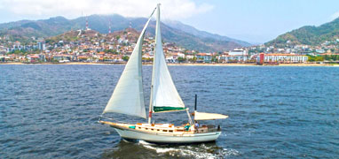 45' Private Luxury Sailboat Charter in Puerto Vallarta