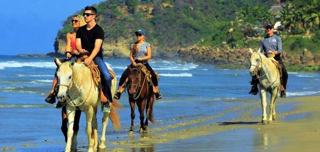 Tirolesa Vista Paraíso + Paseo en Caballo por la Playa Litibu