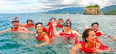 Snorkel Exprés en Catamarán por Los Arcos